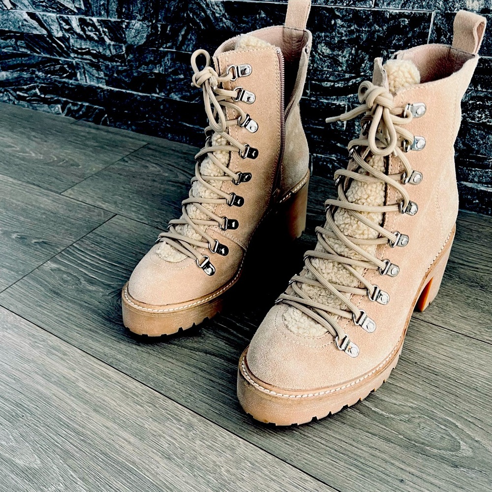 Jefferey Campbell Sherling boots